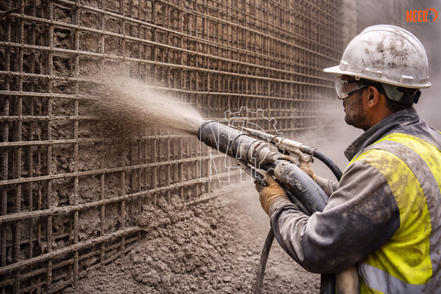 Shotcrete ( শটক্রিট )